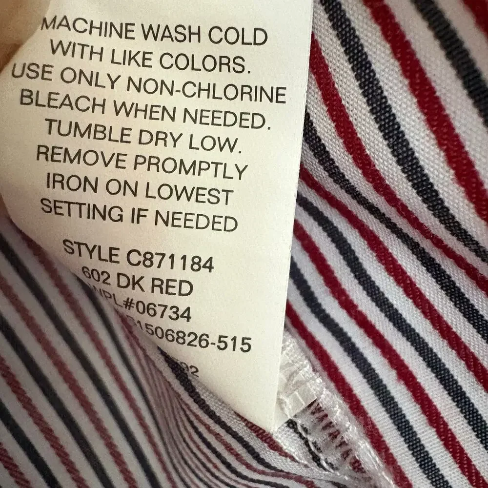 Chaps Sweater Vest and Button Down Set Boys Size 8